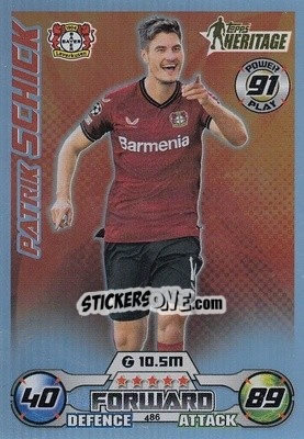 Sticker Patrick Schick - UEFA Champions League & Europa League 2022-2023. Match Attax - Topps