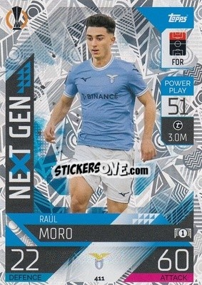 Figurina Raul Moro - UEFA Champions League & Europa League 2022-2023. Match Attax - Topps