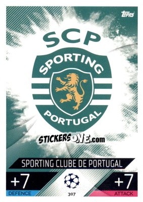 Sticker Team Badge - UEFA Champions League & Europa League 2022-2023. Match Attax n. 307 - Topps