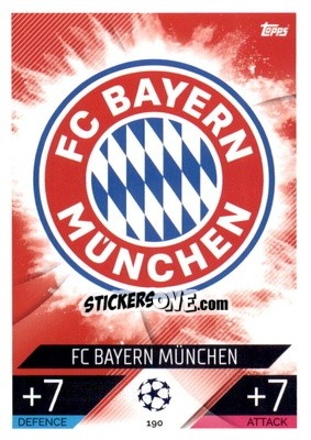 Sticker Team Badge - UEFA Champions League & Europa League 2022-2023. Match Attax n. 190 - Topps