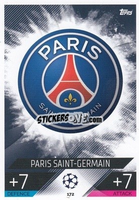 Sticker Team Badge - UEFA Champions League & Europa League 2022-2023. Match Attax - Topps