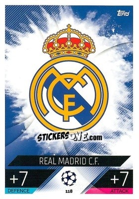 Sticker Team Badge - UEFA Champions League & Europa League 2022-2023. Match Attax - Topps