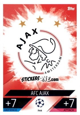 Sticker Team Badge - UEFA Champions League & Europa League 2022-2023. Match Attax - Topps