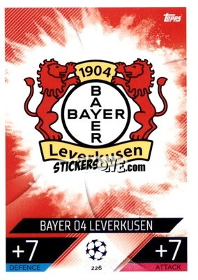 Sticker Team Badge - UEFA Champions League & Europa League 2022-2023. Match Attax - Topps