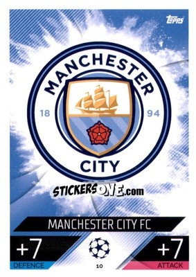 Sticker Team Badge - UEFA Champions League & Europa League 2022-2023. Match Attax n. 10 - Topps