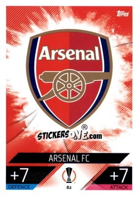 Sticker Team Badge - UEFA Champions League & Europa League 2022-2023. Match Attax - Topps