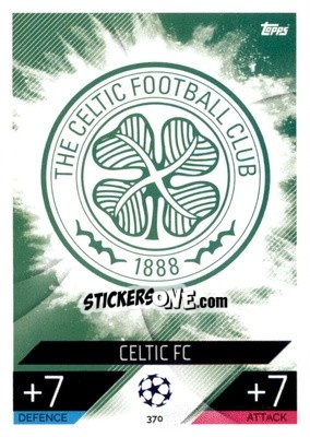Sticker Team Badge  - UEFA Champions League & Europa League 2022-2023. Match Attax n. 370 - Topps