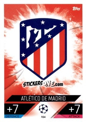 Sticker Team Badge  - UEFA Champions League & Europa League 2022-2023. Match Attax - Topps