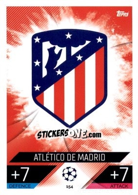 Figurina Team Badge  - UEFA Champions League & Europa League 2022-2023. Match Attax - Topps