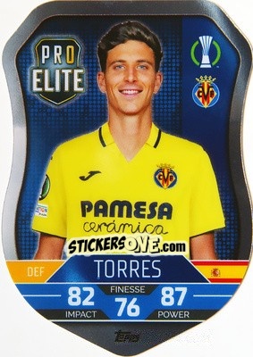 Figurina Torres - UEFA Champions League & Europa League 2022-2023. Match Attax n. SH15 - Topps