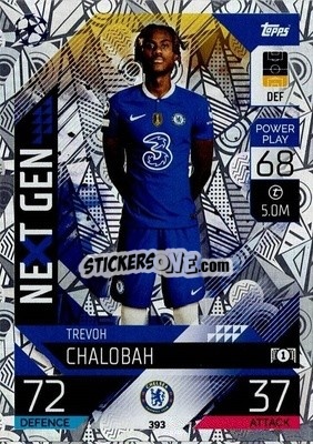 Sticker Trevoh Chalobah - UEFA Champions League & Europa League 2022-2023. Match Attax n. 393 - Topps