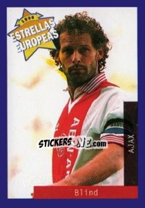 Sticker Danny Blind - Estrellas Europeas 1996 n. 9 - Panini