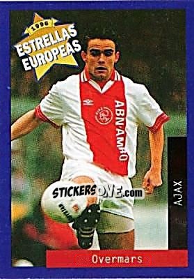 Sticker Marc Overmars - Estrellas Europeas 1996 - Panini