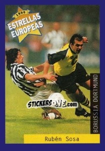 Sticker Ruben Sosa - Estrellas Europeas 1996 - Panini