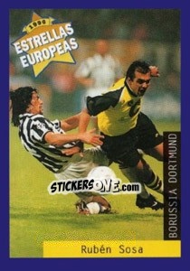 Sticker Ruben Sosa - Estrellas Europeas 1996 n. 20 - Panini