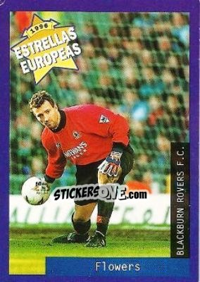 Sticker Tim Flowers - Estrellas Europeas 1996 n. 36 - Panini