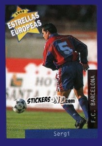 Sticker Sergi Barjuan