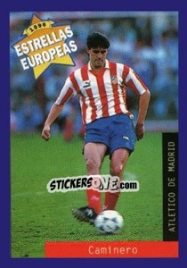 Sticker Jose Luis Caminero - Estrellas Europeas 1996 n. 49 - Panini