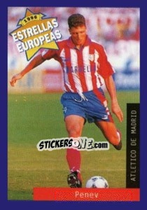 Figurina Luboslav Penev - Estrellas Europeas 1996 - Panini