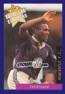 Sticker Les Ferdinand - Estrellas Europeas 1996 n. 61 - Panini