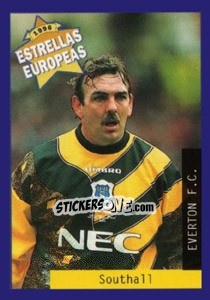 Sticker Neville Southall - Estrellas Europeas 1996 - Panini