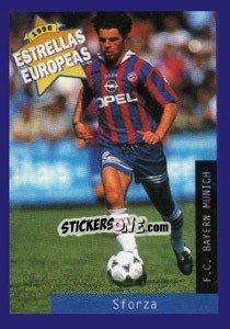 Sticker Ciriaco Sforza - Estrellas Europeas 1996 n. 73 - Panini