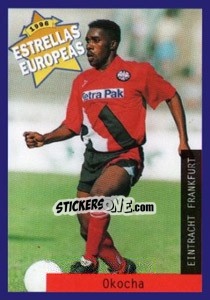 Sticker Jay-Jay Okocha - Estrellas Europeas 1996 - Panini