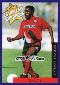 Figurina Jay-Jay Okocha - Estrellas Europeas 1996 - Panini