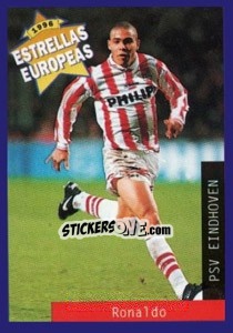 Sticker Ronaldo - Estrellas Europeas 1996 n. 80 - Panini