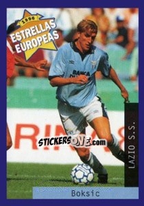 Cromo Alen Boksic - Estrellas Europeas 1996 n. 109 - Panini