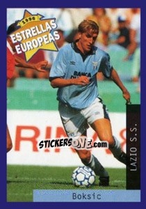 Sticker Alen Boksic - Estrellas Europeas 1996 - Panini