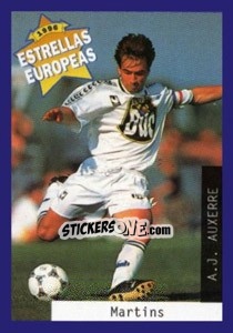 Sticker Corentin Martins - Estrellas Europeas 1996 n. 110 - Panini