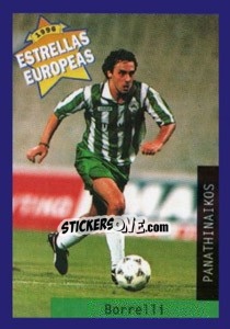 Sticker Juan Jose Borrelli - Estrellas Europeas 1996 n. 111 - Panini