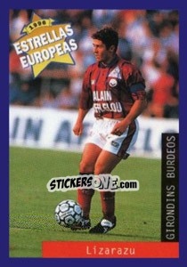 Sticker Bixente Lizarazu - Estrellas Europeas 1996 n. 118 - Panini