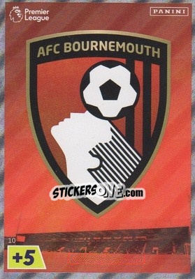 Sticker Acf Bournemouth Crest - English Premier League 2022-2023. Adrenalyn XL n. 10 - Panini