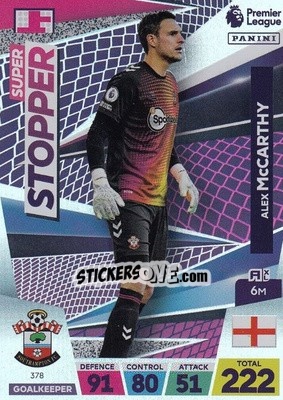 Sticker Alex McCarthy - English Premier League 2022-2023. Adrenalyn XL n. 378 - Panini