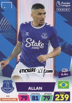 Sticker Allan - English Premier League 2022-2023. Adrenalyn XL - Panini