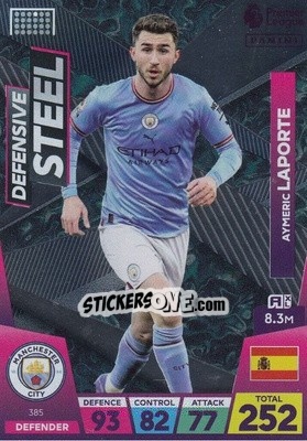 Sticker Aymeric Laporte - English Premier League 2022-2023. Adrenalyn XL n. 385 - Panini