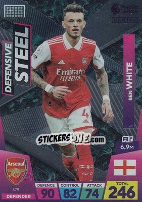 Cromo Ben White - English Premier League 2022-2023. Adrenalyn XL - Panini