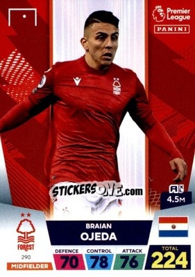 Cromo Braian Ojeda - English Premier League 2022-2023. Adrenalyn XL - Panini