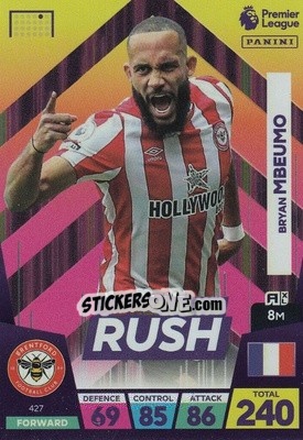 Sticker Bryan Mbeumo - English Premier League 2022-2023. Adrenalyn XL n. 427 - Panini
