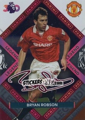 Sticker Bryan Robson - English Premier League 2022-2023. Adrenalyn XL n. LS-BR - Panini