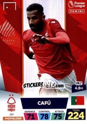 Sticker Cafú - English Premier League 2022-2023. Adrenalyn XL - Panini
