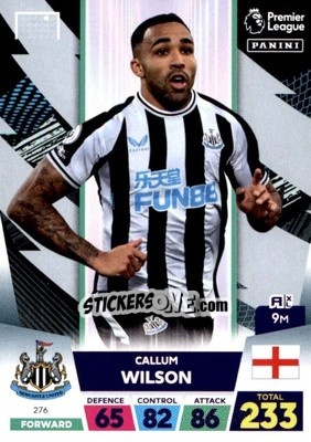 Sticker Callum Wilson - English Premier League 2022-2023. Adrenalyn XL n. 276 - Panini