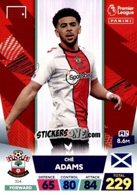 Sticker Ché Adams - English Premier League 2022-2023. Adrenalyn XL - Panini
