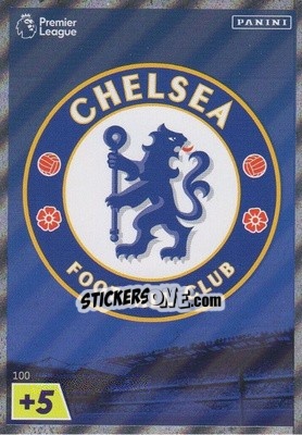 Sticker Chelsea Crest - English Premier League 2022-2023. Adrenalyn XL n. 100 - Panini