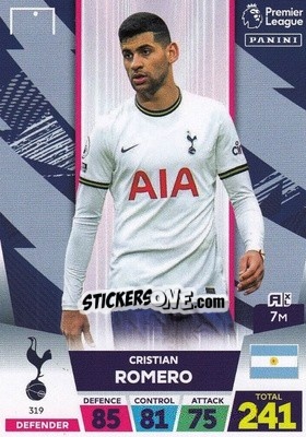 Cromo Cristian Romero - English Premier League 2022-2023. Adrenalyn XL - Panini