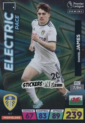 Sticker Daniel James - English Premier League 2022-2023. Adrenalyn XL n. 417 - Panini