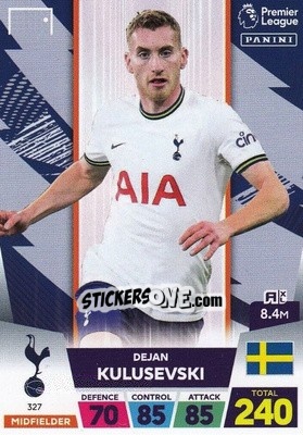 Sticker Dejan Kulusevski - English Premier League 2022-2023. Adrenalyn XL n. 327 - Panini