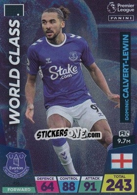 Sticker Dominic Calvert-Lewin - English Premier League 2022-2023. Adrenalyn XL n. 456 - Panini